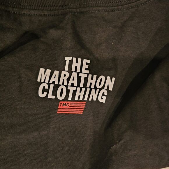 TMC Crenshaw Marathon Company Nipsey Hussle Black Graphic T-Shirt - Small NWT - Picture 5 of 6